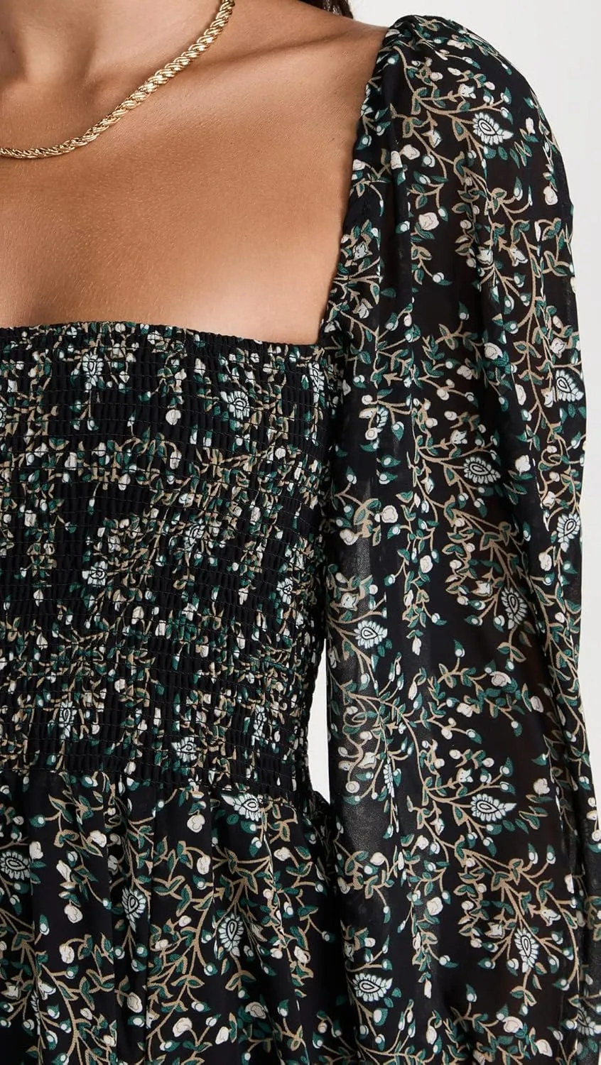 Women's Classic Smocked Maxi Dress
