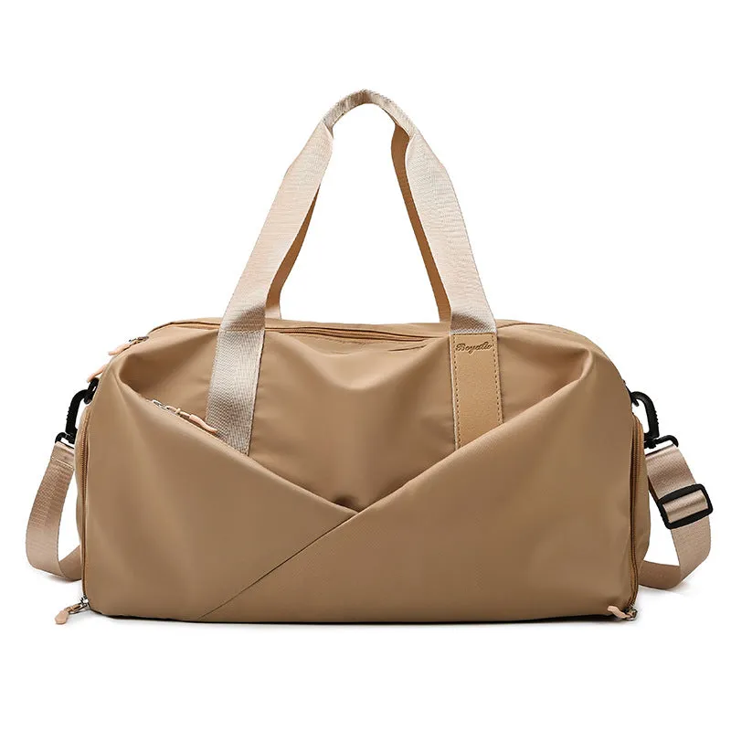 Women's Dry Wet Separation Short Trip Storage Travel Bags