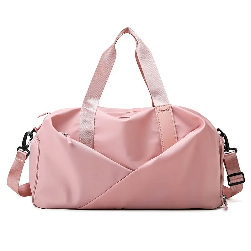 Women's Dry Wet Separation Short Trip Storage Travel Bags