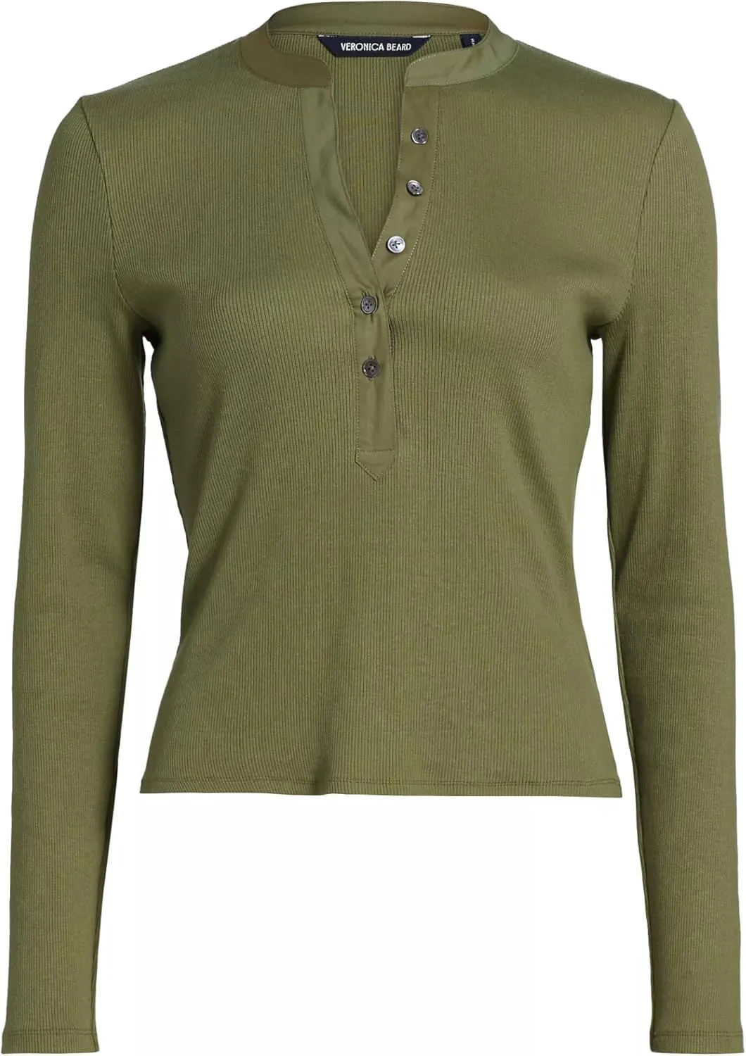 Women's Jocelyn Top Stone Army Green Long Sleeves
