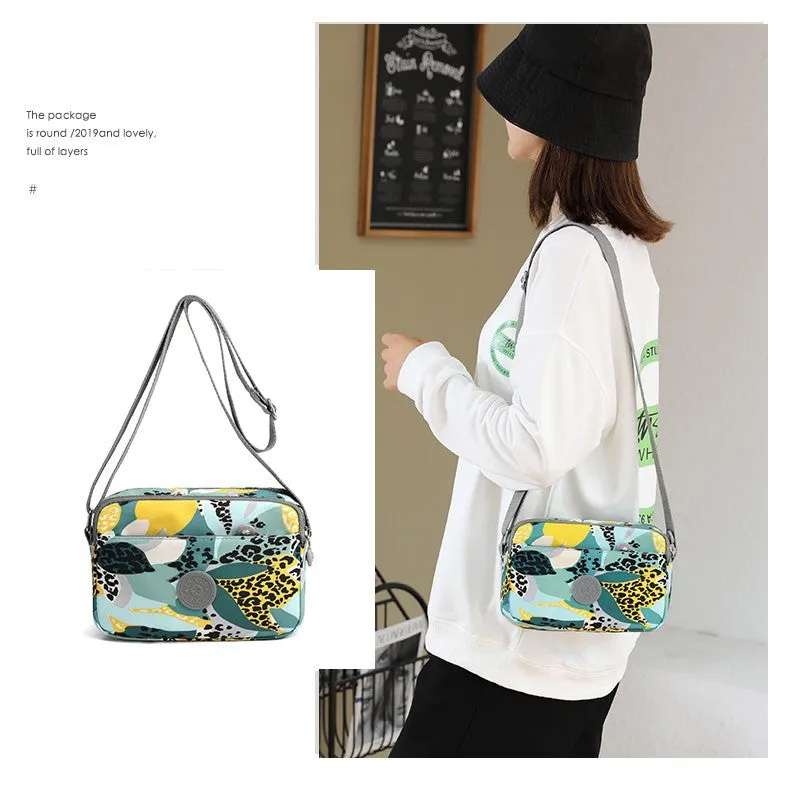 Women's Large Capacity Printed Fashion Temperamental Minority Crossbody Bags
