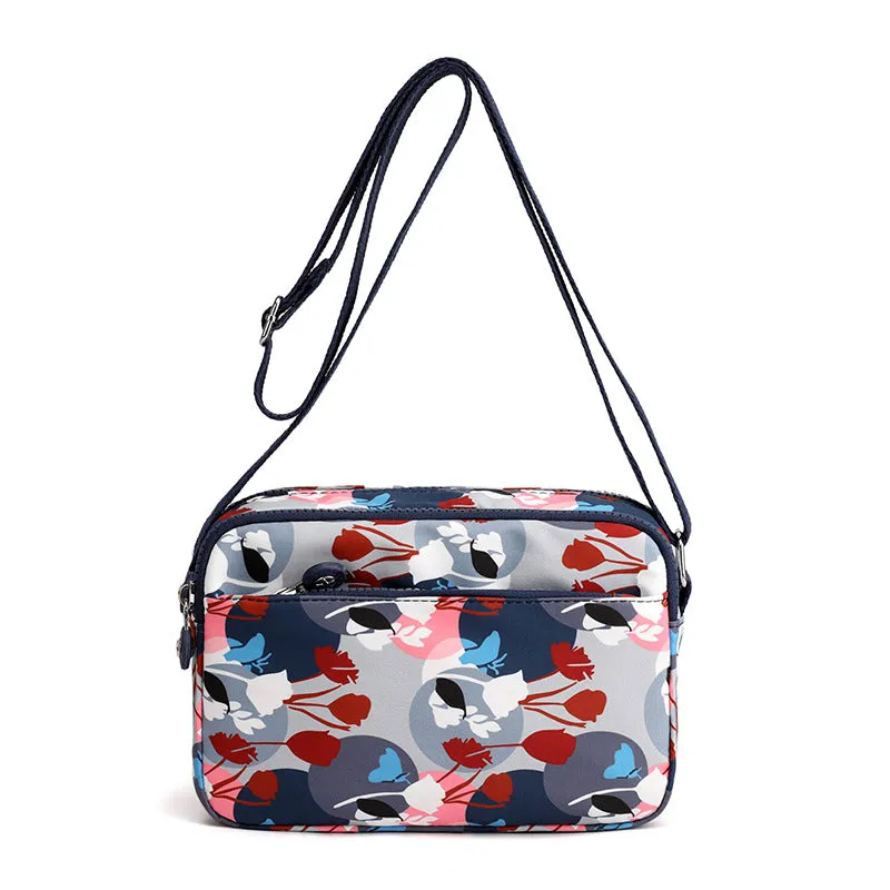 Women's Large Capacity Printed Fashion Temperamental Minority Crossbody Bags