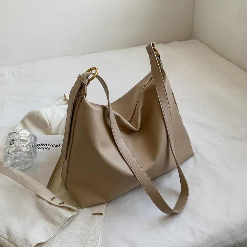 Women's Large Capacity Single College Class Retro Crossbody Bags