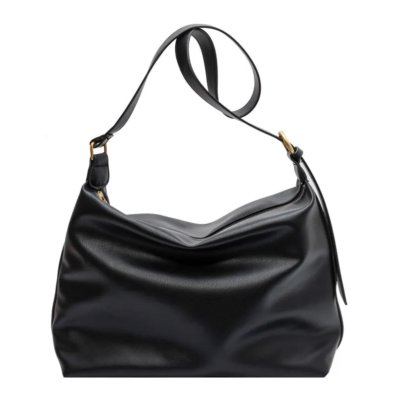 Women's Large Capacity Single College Class Retro Crossbody Bags