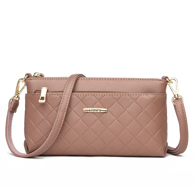 Women's Rhombus Fashion Pouches Mini Large Capacity Crossbody Bags