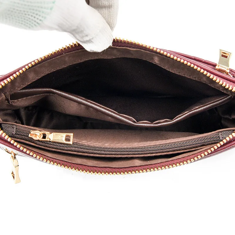 Women's Rhombus Fashion Pouches Mini Large Capacity Crossbody Bags