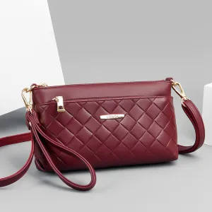 Women's Rhombus Fashion Pouches Mini Large Capacity Crossbody Bags
