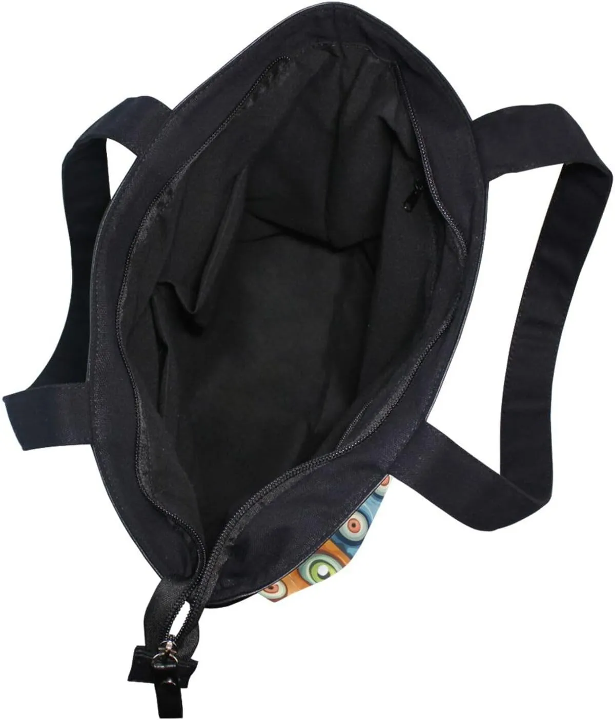 Women's Tote Bag Shoulder Handbags Canvas Large Capacity Shopping Dating Bag Pockets Zipper