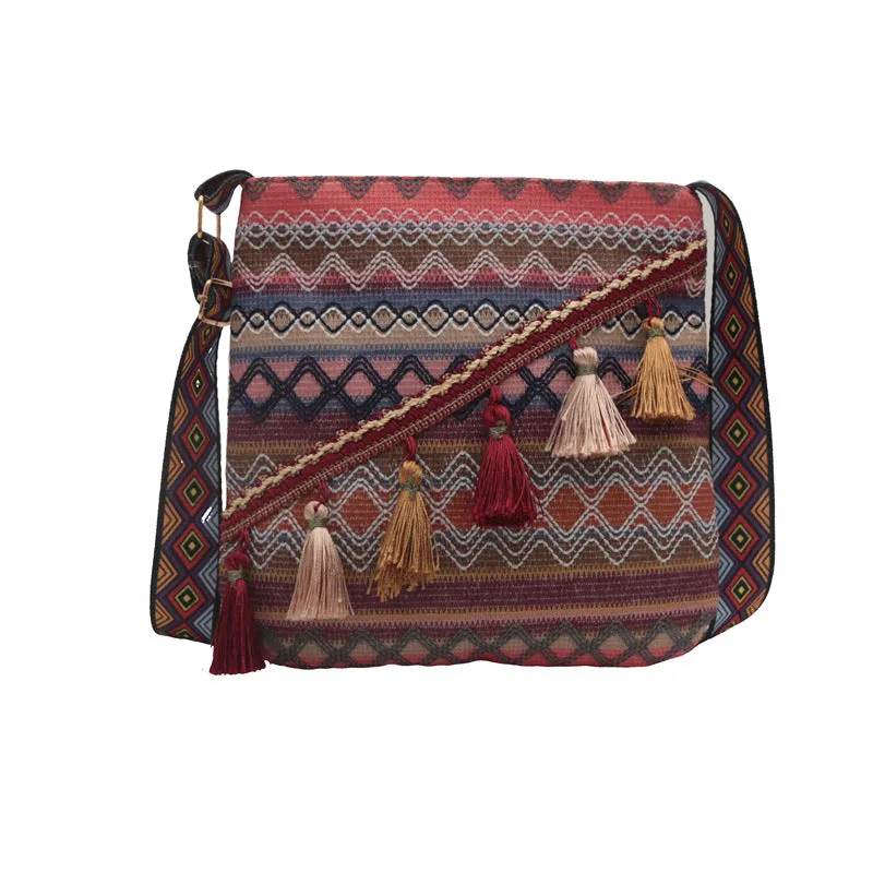 Women's Trendy Retro Fashion Simple Western Style Shoulder Bags