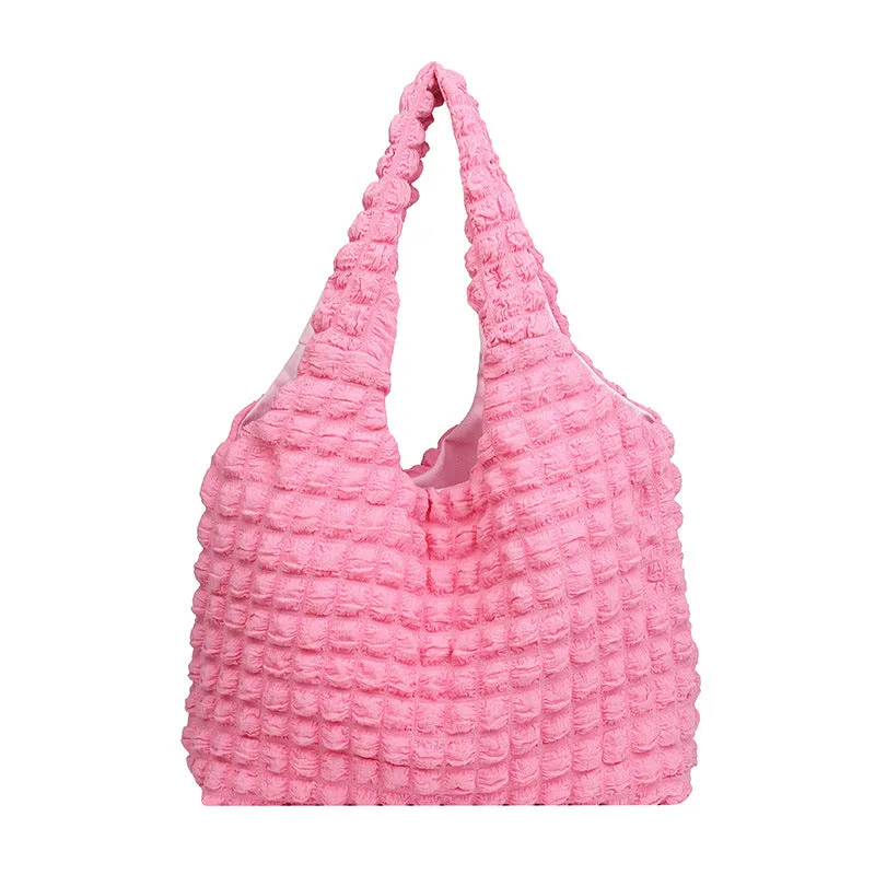 Women's Western Style Cloud Korean Underarm Large Capacity Shoulder Bags