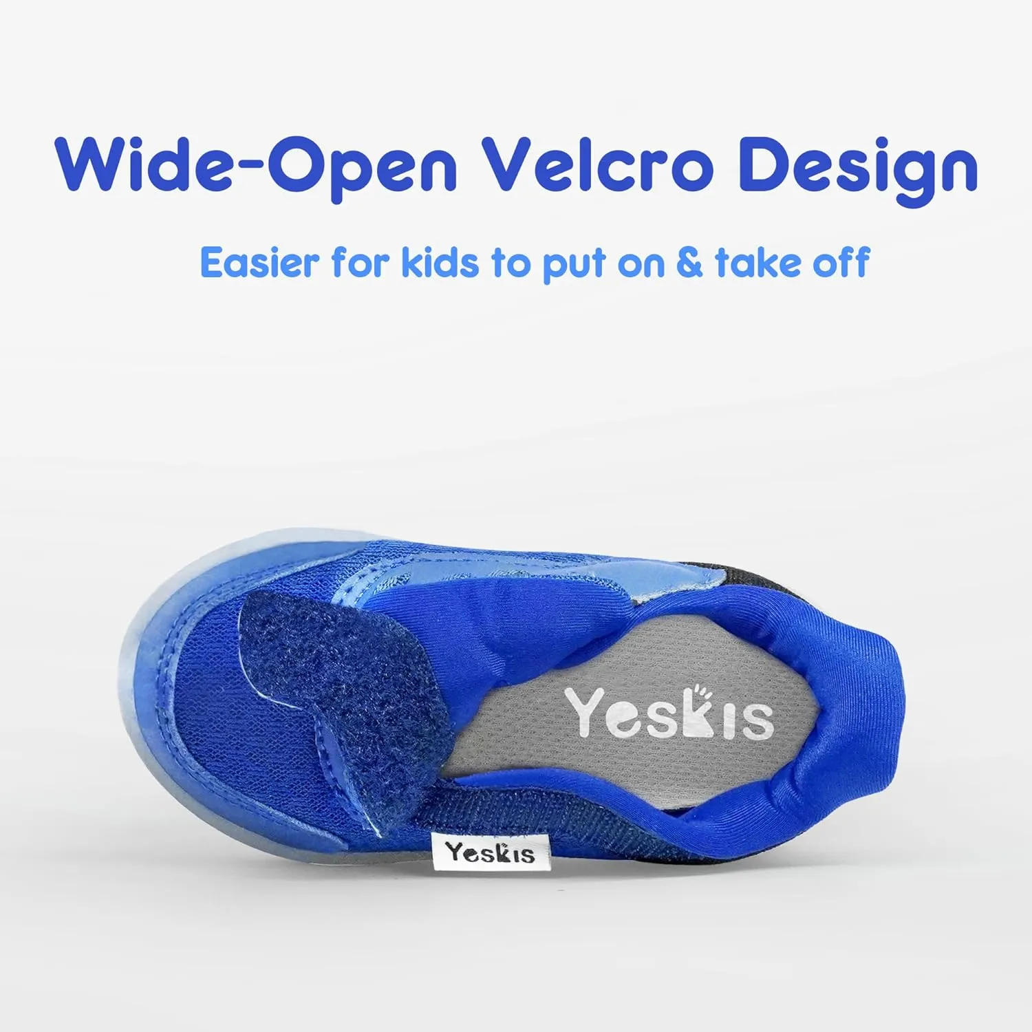 YESKIS Toddler Light Up Shoes Boys Girls Lightweight Breathable Mesh Non-Slip Running Sneakers for Toddler and Little Kid