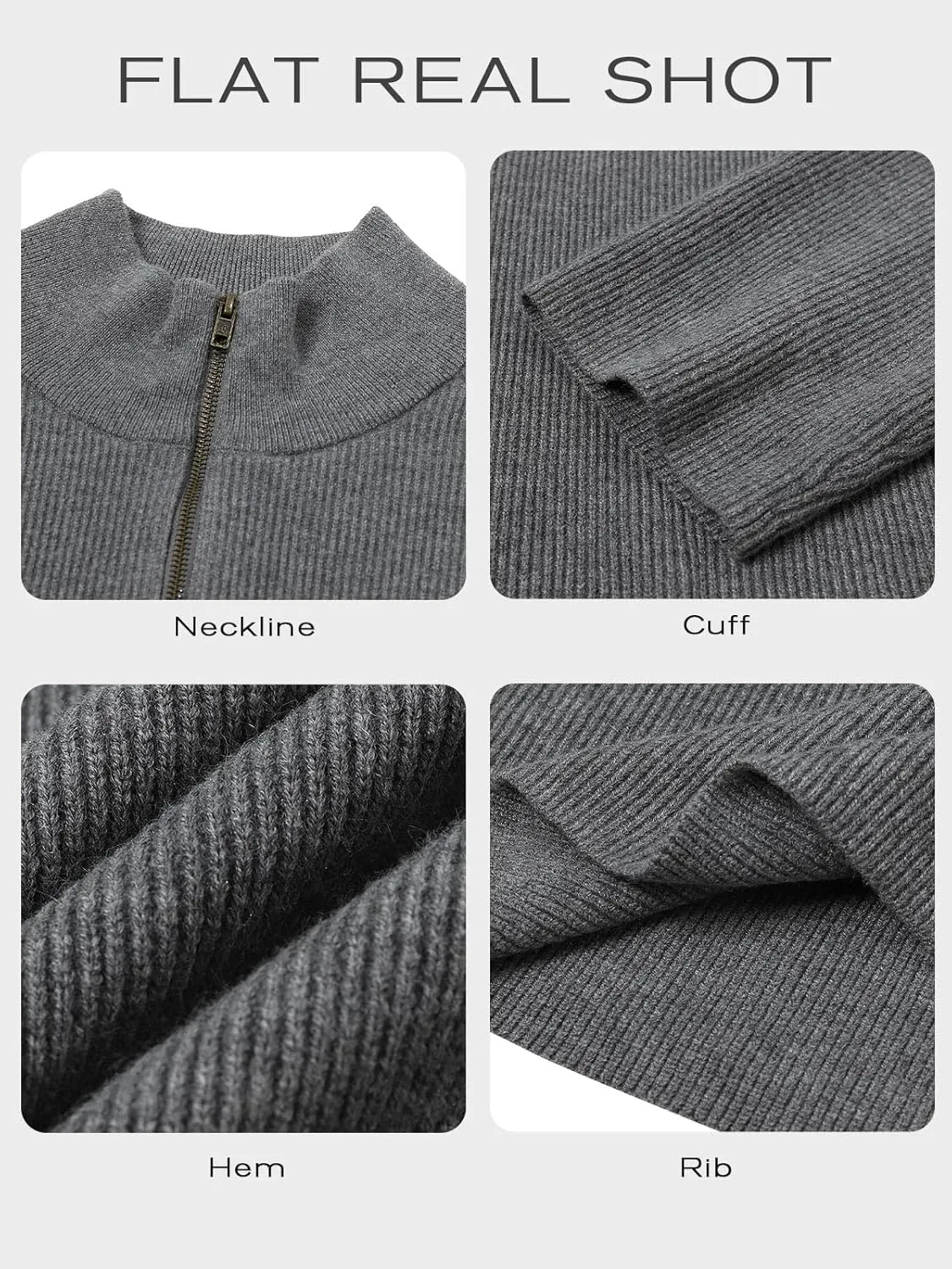 ZANZEA Quarter Zip Pullover Women Long Sleeve Knit Sweater V Neck Fall Tops Fashion Clothes 2024